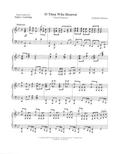 O Thou Who Hearest (arr. Hugh Goodridge)