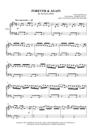 Forever & Again (arr. SCMusic)