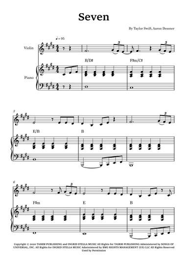 Seven (arr. Glauco Fernandes)