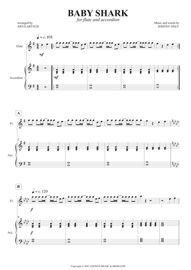 Baby Shark (arr. Art.o Artaud)