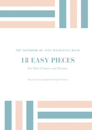 Bach, Anna Magdalena - 18 Easy Pieces (arr. Henrique Pereira)
