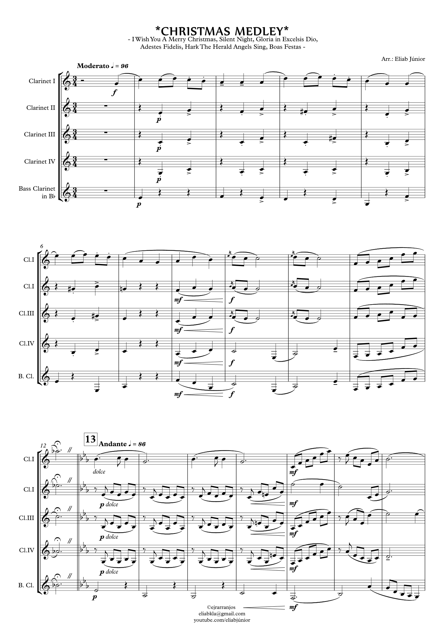 Christmas Medley (arr. Eliab Júnior)