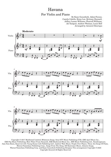 Havana (arr. Antoniel Henrique)