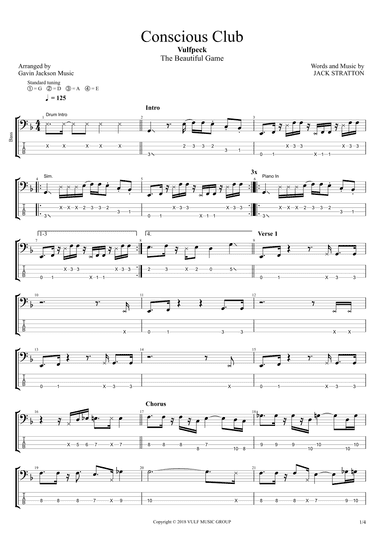 Conscious Club (arr. Gavin Jackson Music)