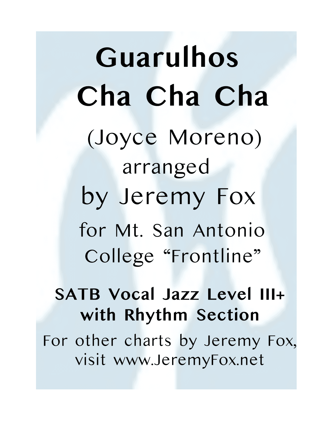 Guarulhos Cha Cha Cha (arr. Jeremy Fox)