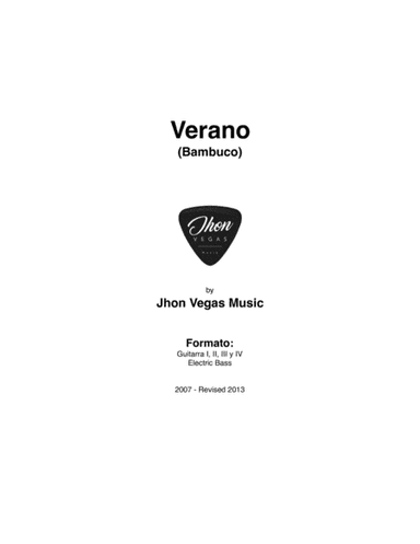 Verano - 4 Guitars & Electric Bass