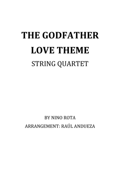 The Godfather (love Theme) (arr. Raúl Andueza Blanco)