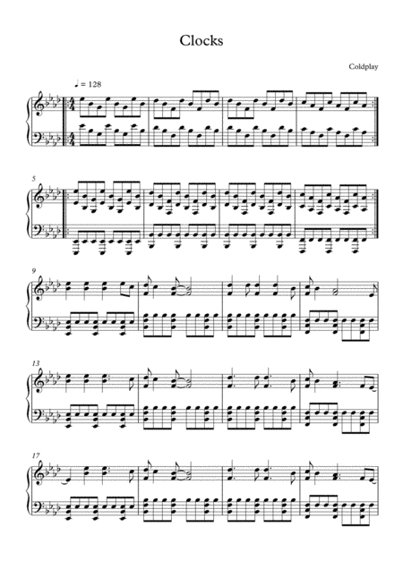 Clocks (arr. Darcy)