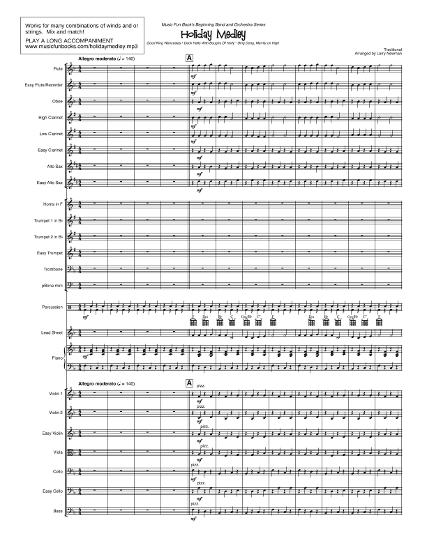 Holiday Medley (arr. Larry E. Newman)