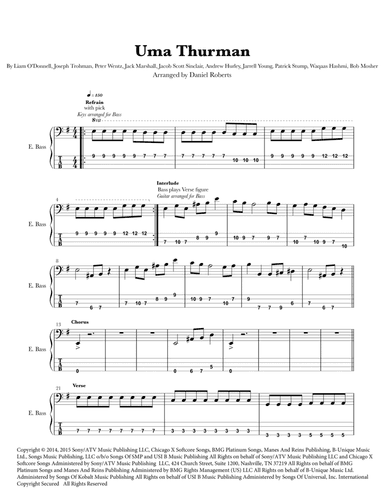 Uma Thurman (arr. Daniel Roberts)