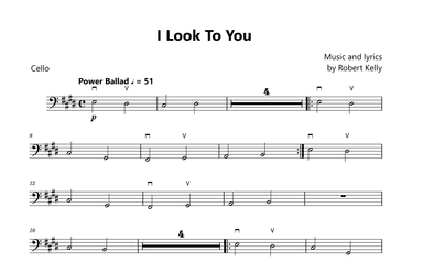 I Look To You (arr. David Lartey)