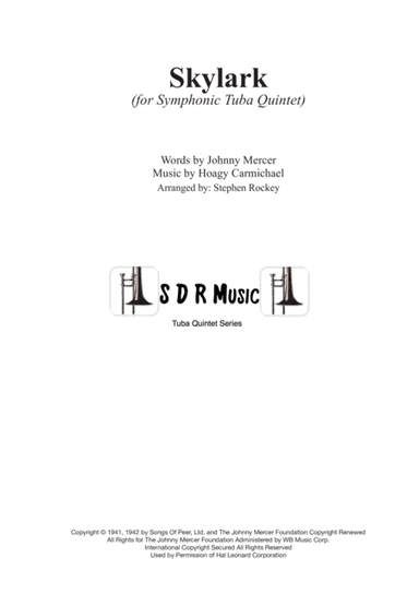 Skylark (arr. Stephen Rockey)