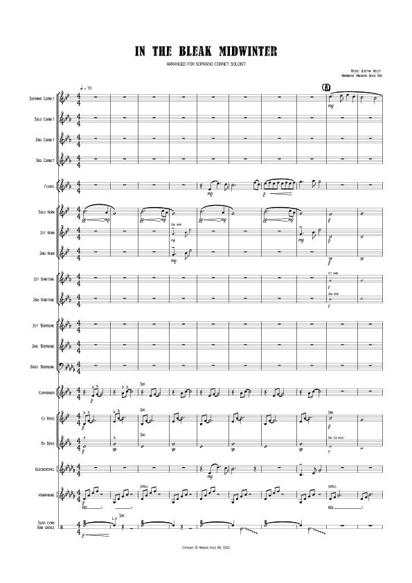 In the bleak midwinter (arr. Andreas Heier Røe)