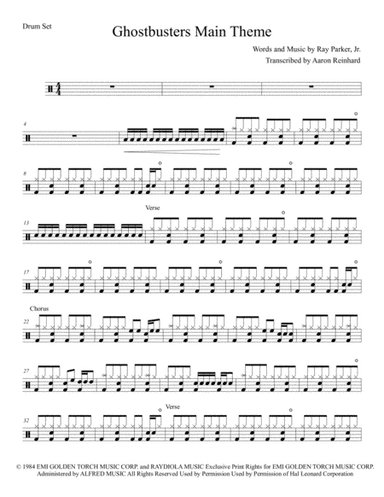 Ghostbusters (arr. Aaron Reinhard)