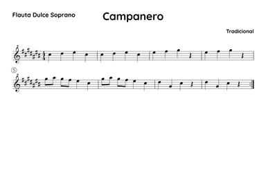 Campanero - C# (arr. SUZUME)