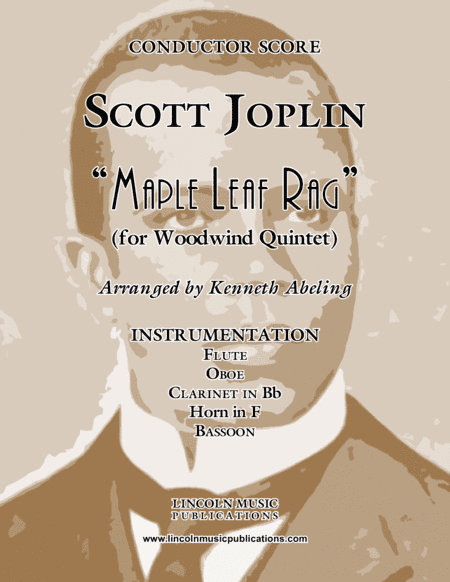 Joplin - "Maple Leaf Rag" (for Woodwind Quintet) (arr. Kenneth Abeling)