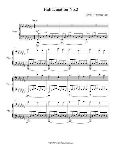 Hallucinations for Piano No.2