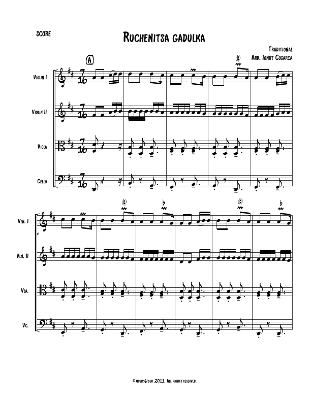 Ruchenitsa Gadulka (arr. Ionut Cosarca)