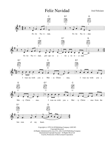 Feliz Navidad (arr. Samuel Stokes)