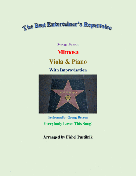 Mimosa (arr. Fishel Pustilnik)
