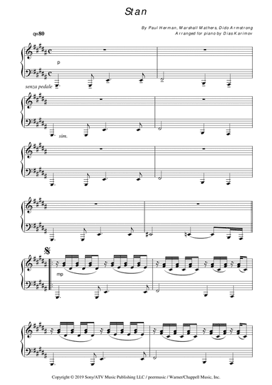 Stan (arr. Dias Karimov)