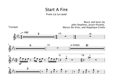 Start A Fire (arr. David Lartey)