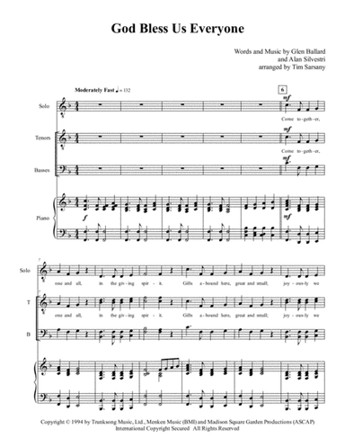 God Bless Us Everyone (arr. Tim Sarsany)