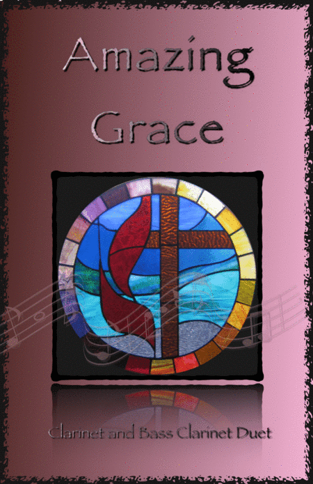 Amazing Grace, Gospel style for Clarinet and Bass Clarinet Duet (arr. David McKeown)