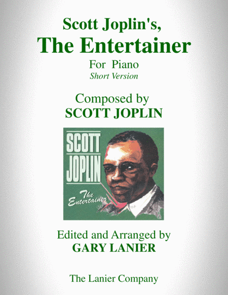 Scott Joplin's, THE ENTERTAINER (Piano Solo) (arr. Gary Lanier)