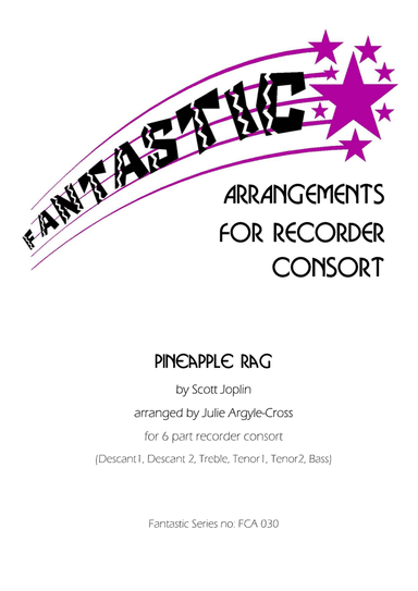 Pineapple Rag (arr. Julie Argyle-Cross)