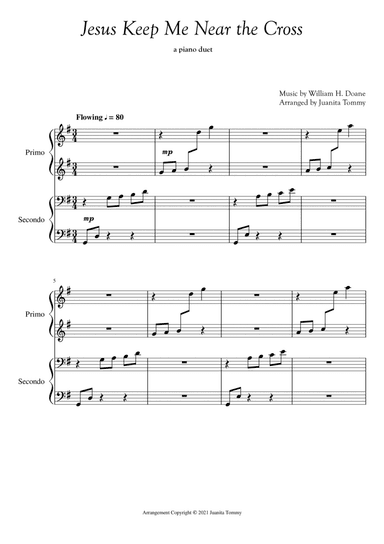 Jesus Keeps Me Near the Cross (arr. Juanita Tommy)