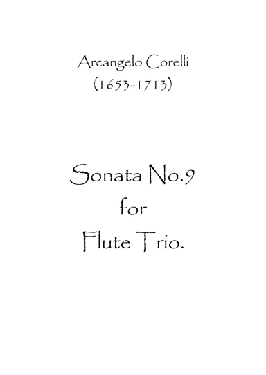 Sonata No.9 (arr. Spence Bundy)