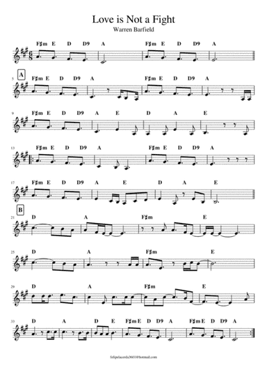 As It Is In Heaven (arr. Felipe Lacerda)