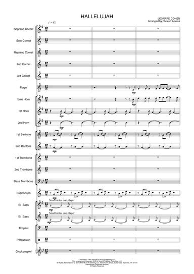 Hallelujah (arr. Stewart Lewins)