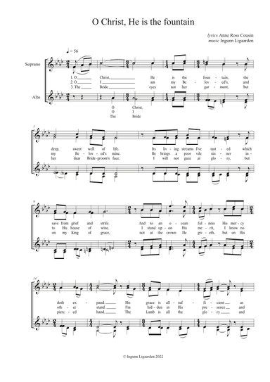 O Christ, He is the fountain - Ingunn Ligaarden