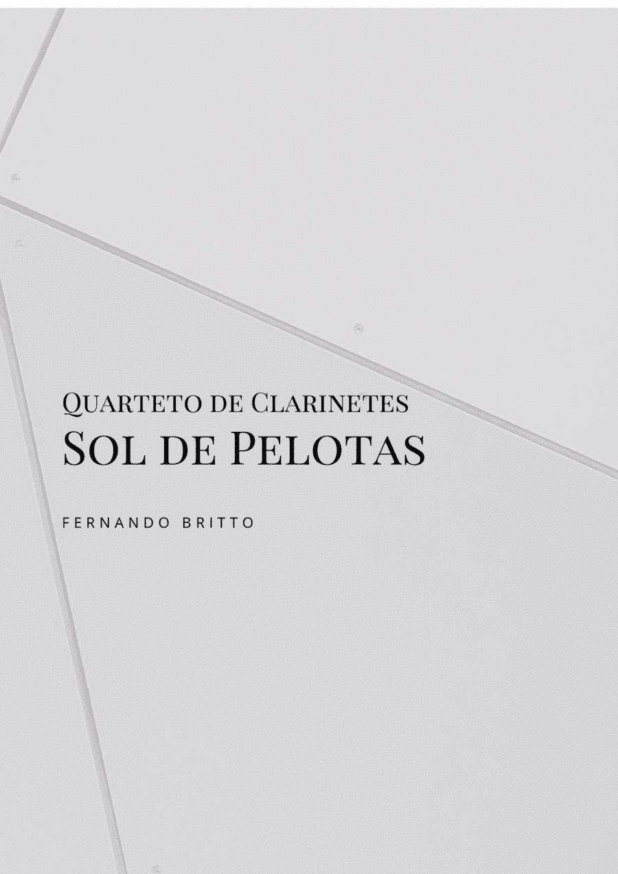 Sol de Pelotas, Quarteto de Clarinetes