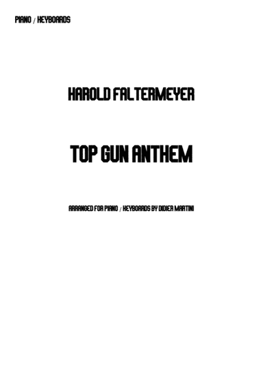 Top Gun Anthem (arr. Didier Martini)