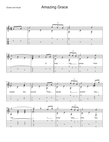 Amazing Grace (arr. Mark McCarron)