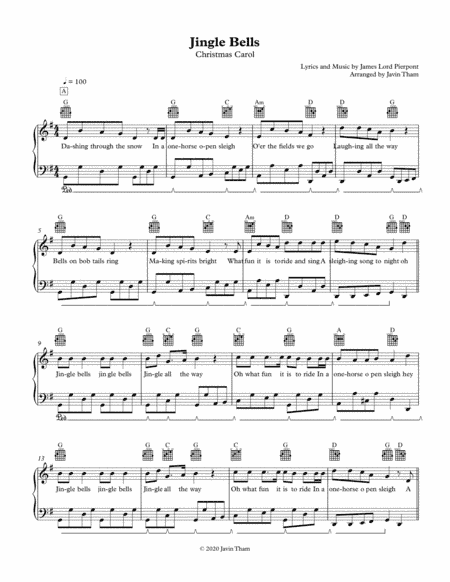 Jingle Bells (arr. Javin Tham)