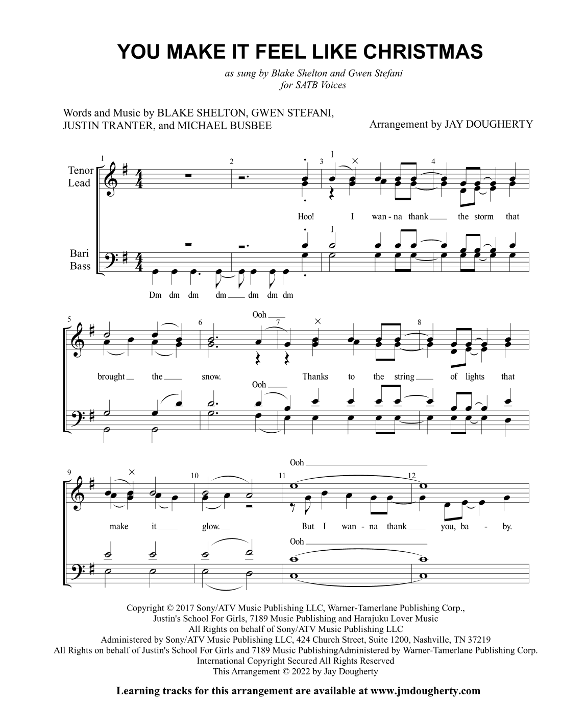 You Make It Feel Like Christmas (arr. Jay Dougherty)