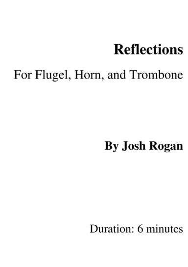 Reflections- For Brass Trio