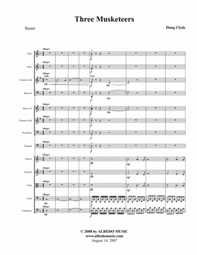 Three Musketeers and Ape