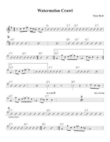 Watermelon Crawl (arr. David M Fagnant)