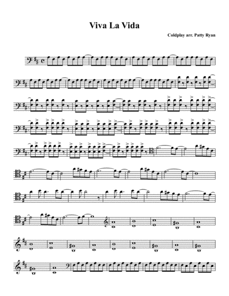 Viva La Vida (arr. Patricia Ryan)
