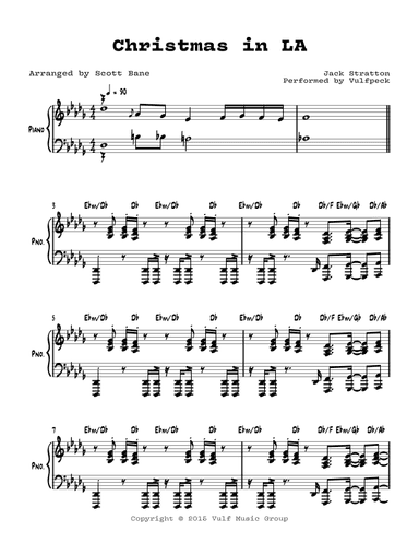 Christmas In L.a. (arr. Scott Bane)