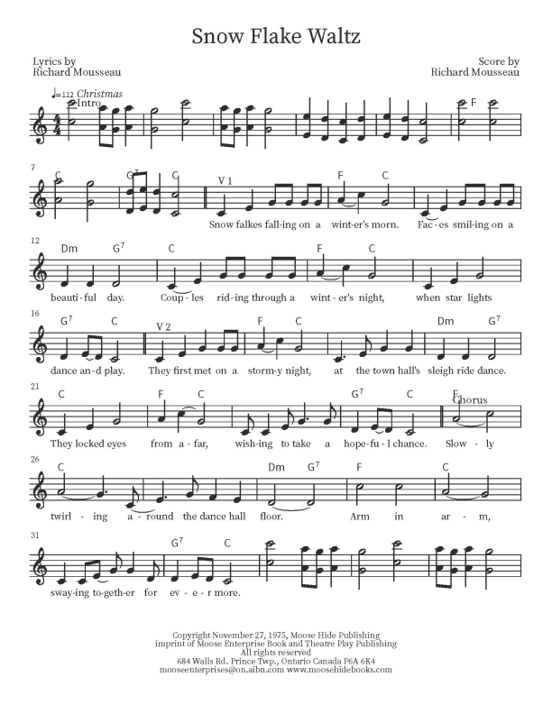 Snow Flake Waltz