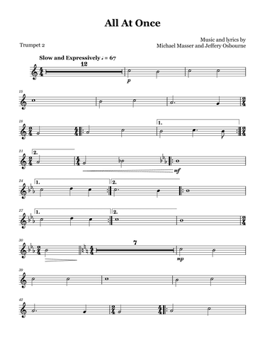 All At Once (arr. David Lartey)