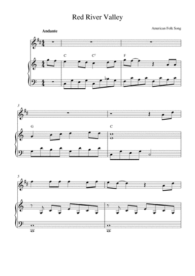 Red River Valley (arr. Kaiserin Rebecca)