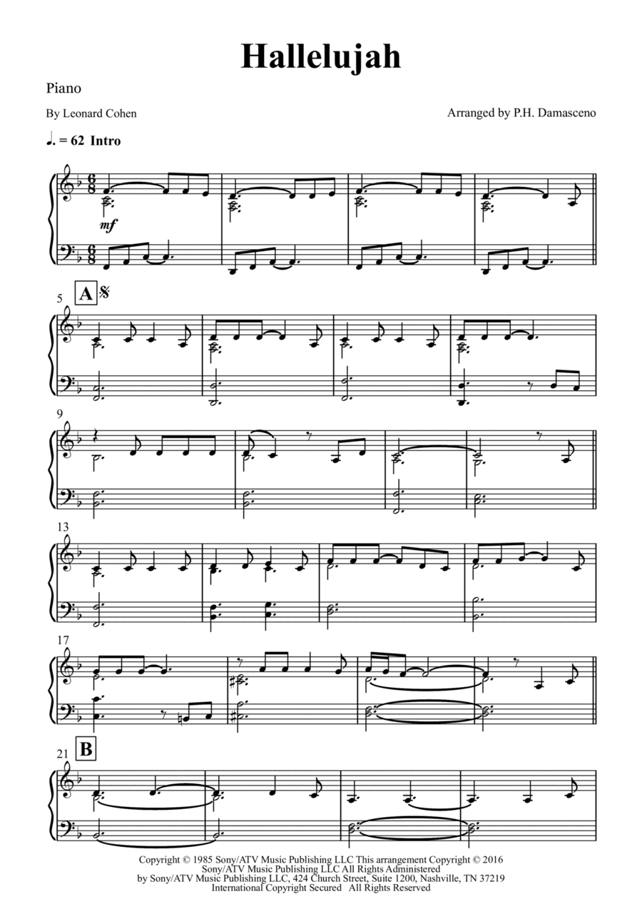 Hallelujah (arr. P.H. Damasceno)