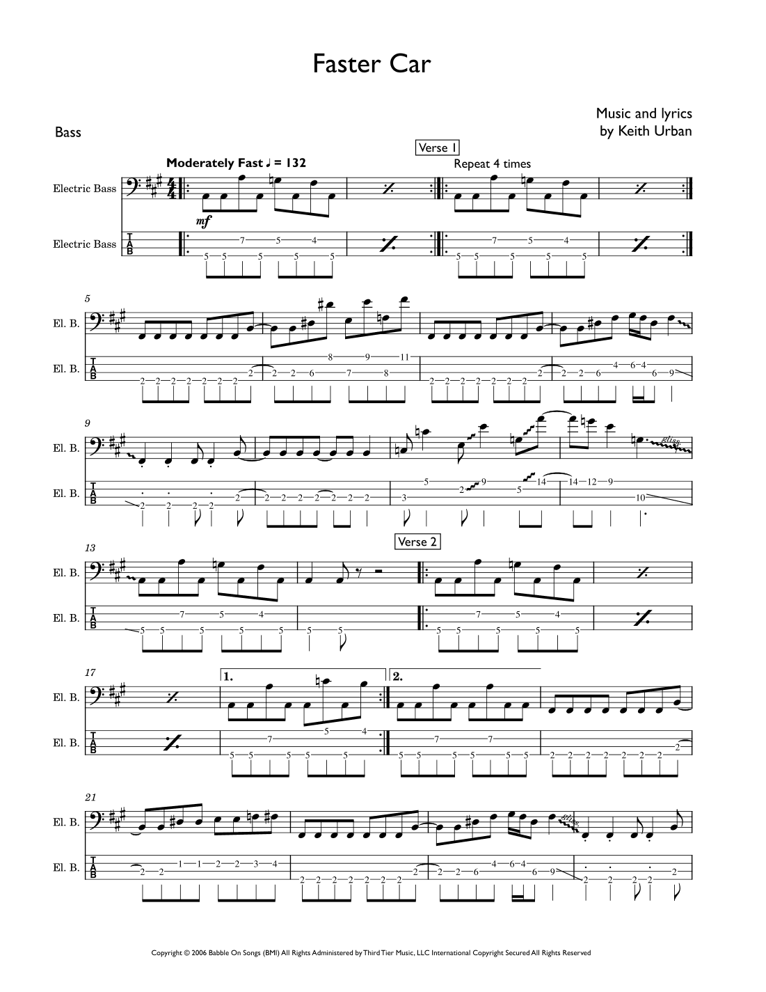 Faster Car (arr. David Lartey)